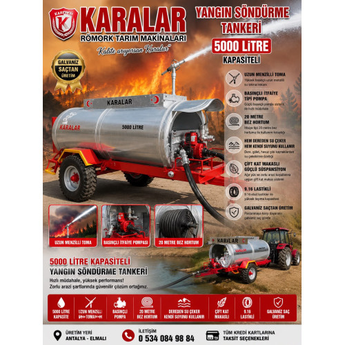 Yangın Söndürme Tankeri